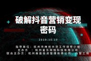 抖音营销与变现方法(抖音的营销方式内容营销)