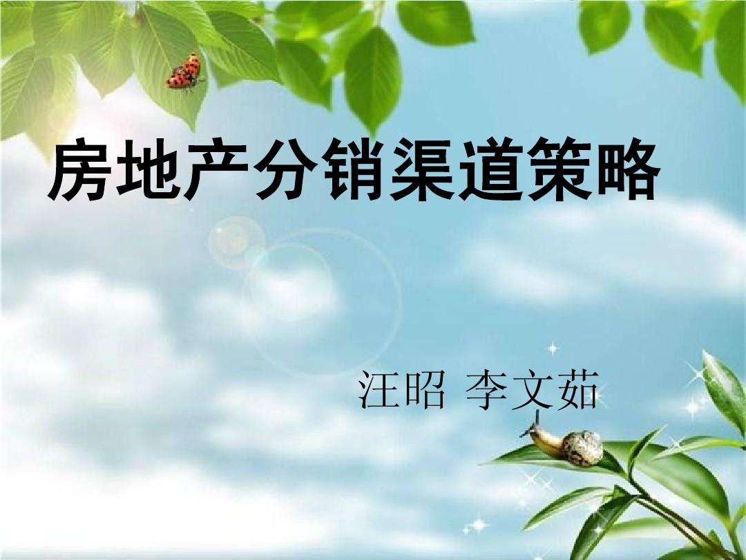 房地产营销策略有哪些(房地产销售策略和营销策略)